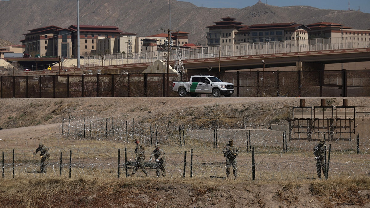 Wall at U.S.-Mexico border