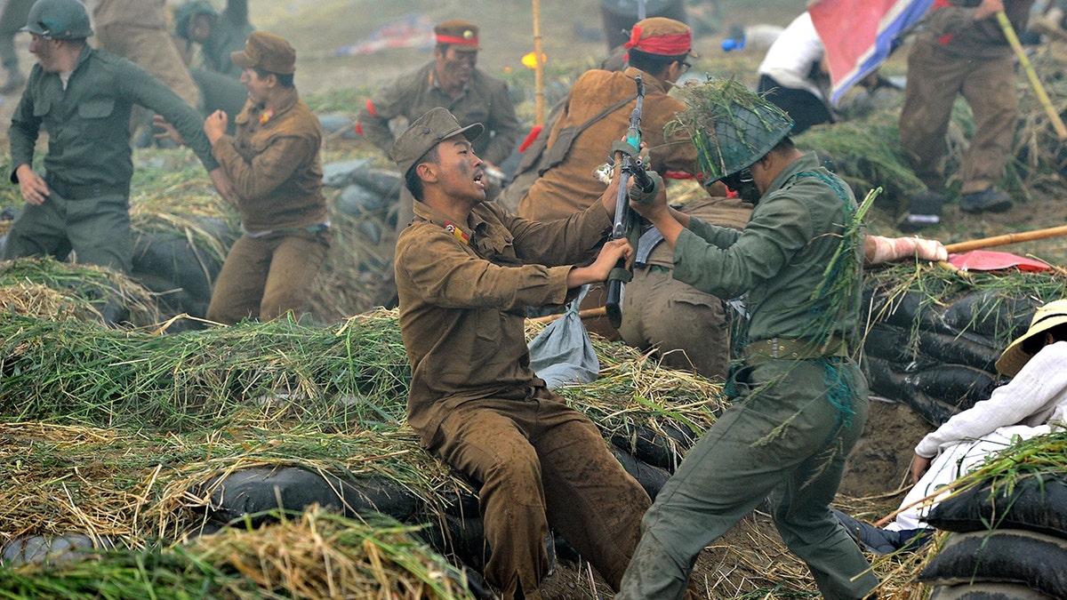 Korean War reenactment