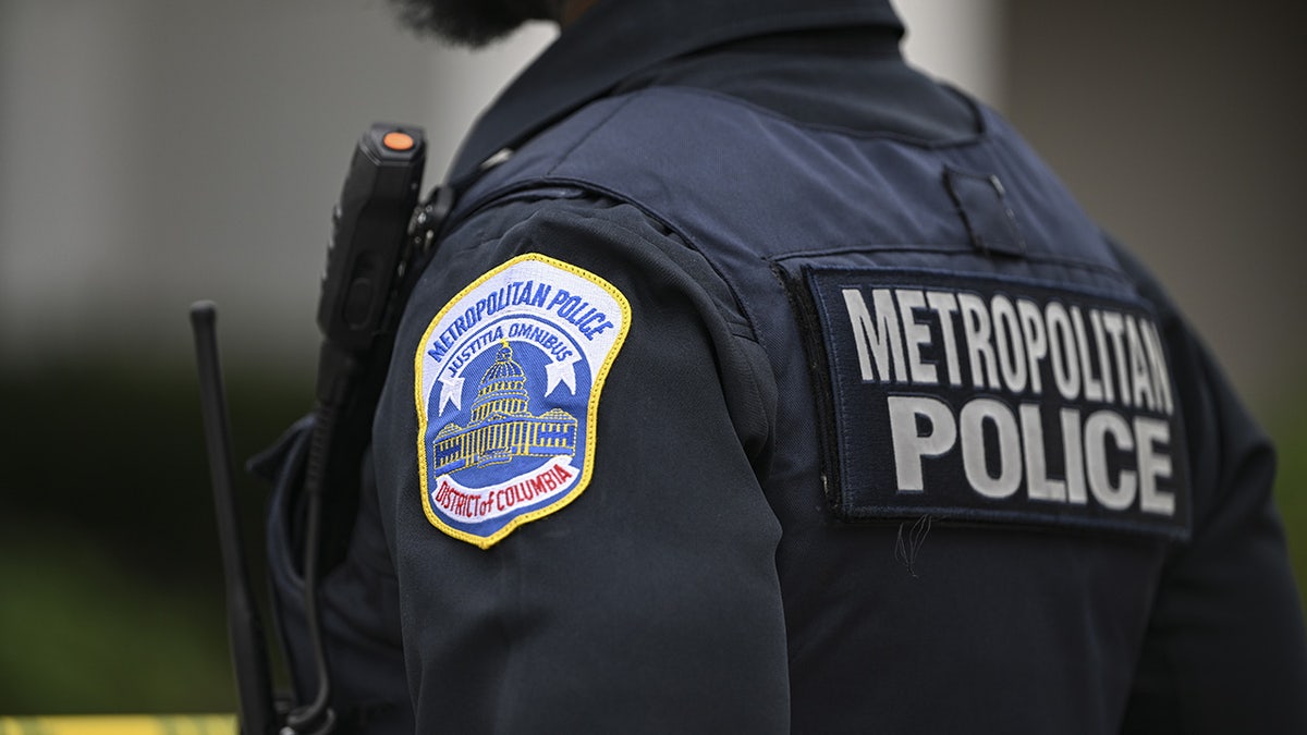 Washington, D.C. police officer in uniform