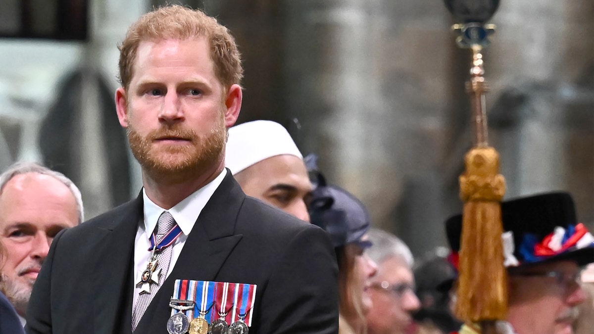 Prince Harry attends coronation