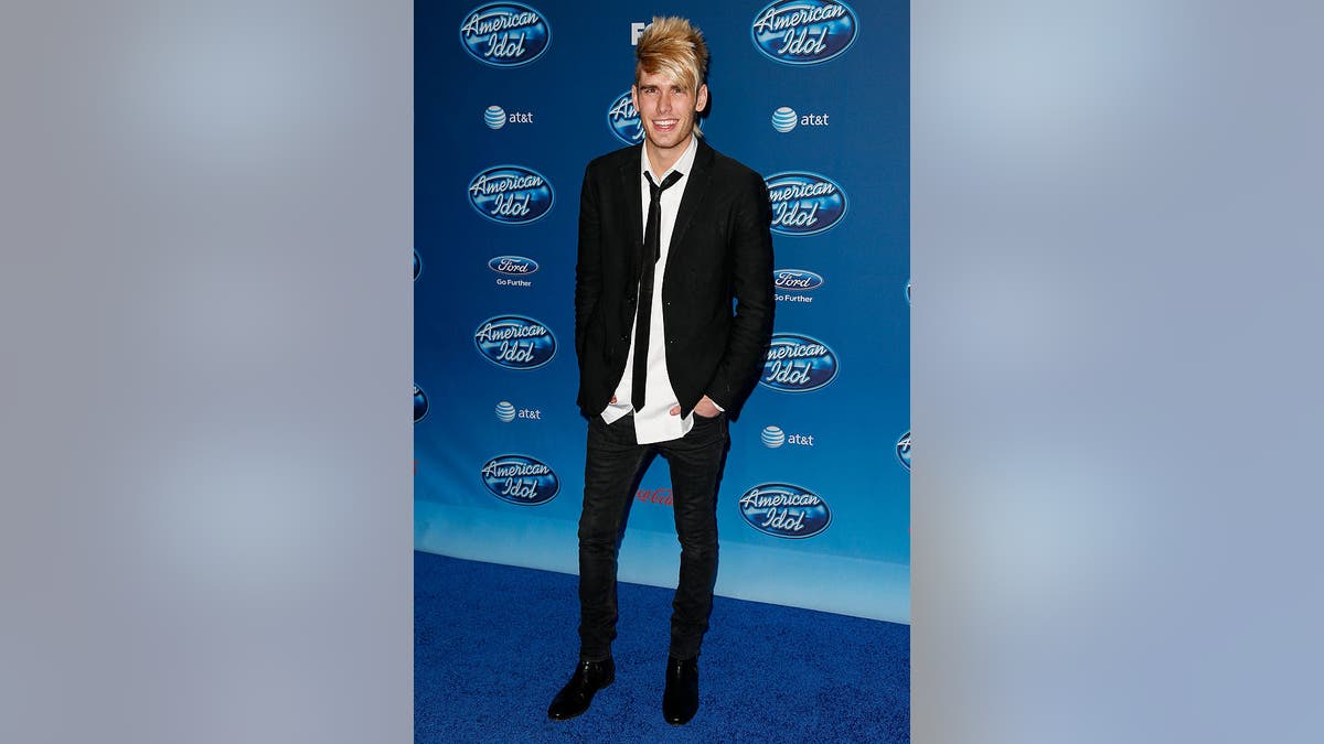 colton dixon on american idol red carpet