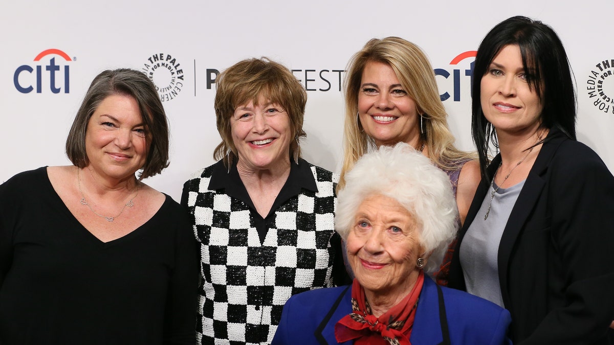 Mindy Cohn, Geri Jewell, Lisa Whelchel, Charlotte Rae and Nancy McKeon from "The Facts of Life"
