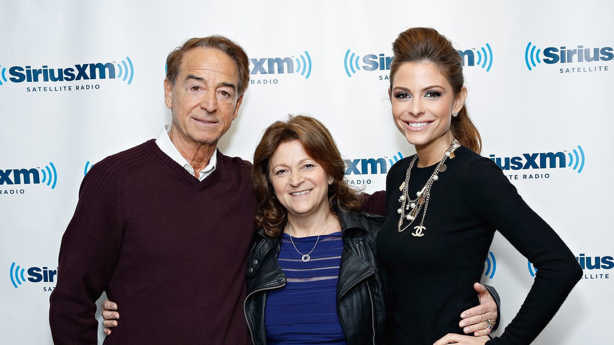 Maria Menounos with her parents Costas and Litsa.