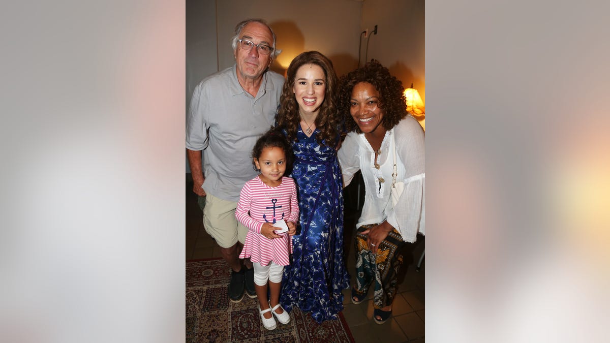 Robert De Niro with daughter Helen Grace and ex Grace Hightower