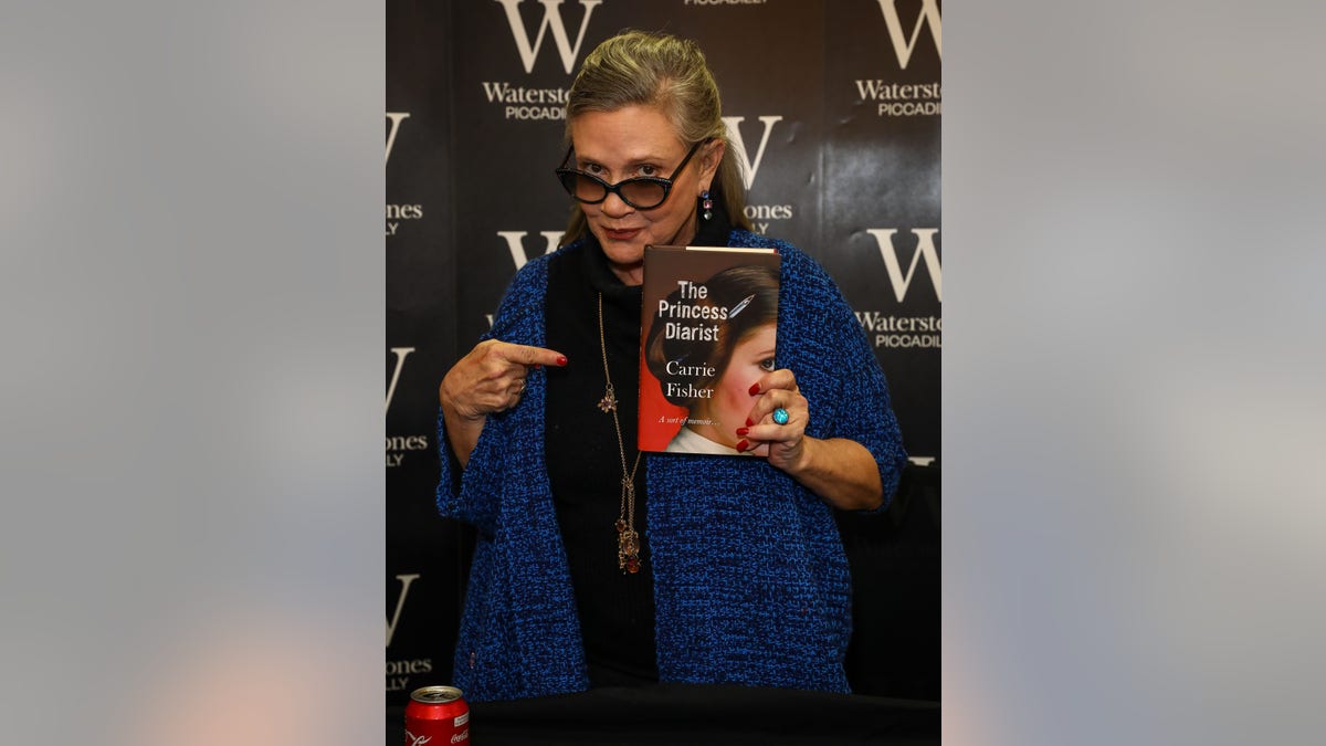 Carrie Fisher book signing