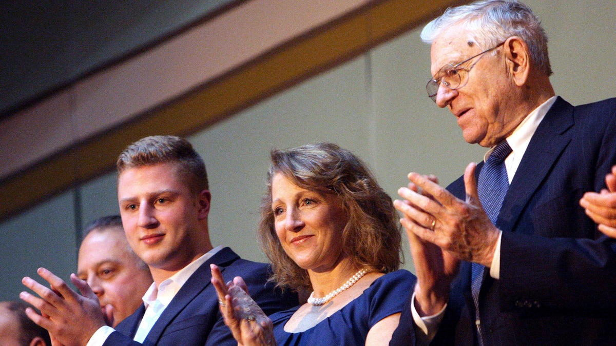 Charlie Baker's son and other family wait for state of commonwealth speech