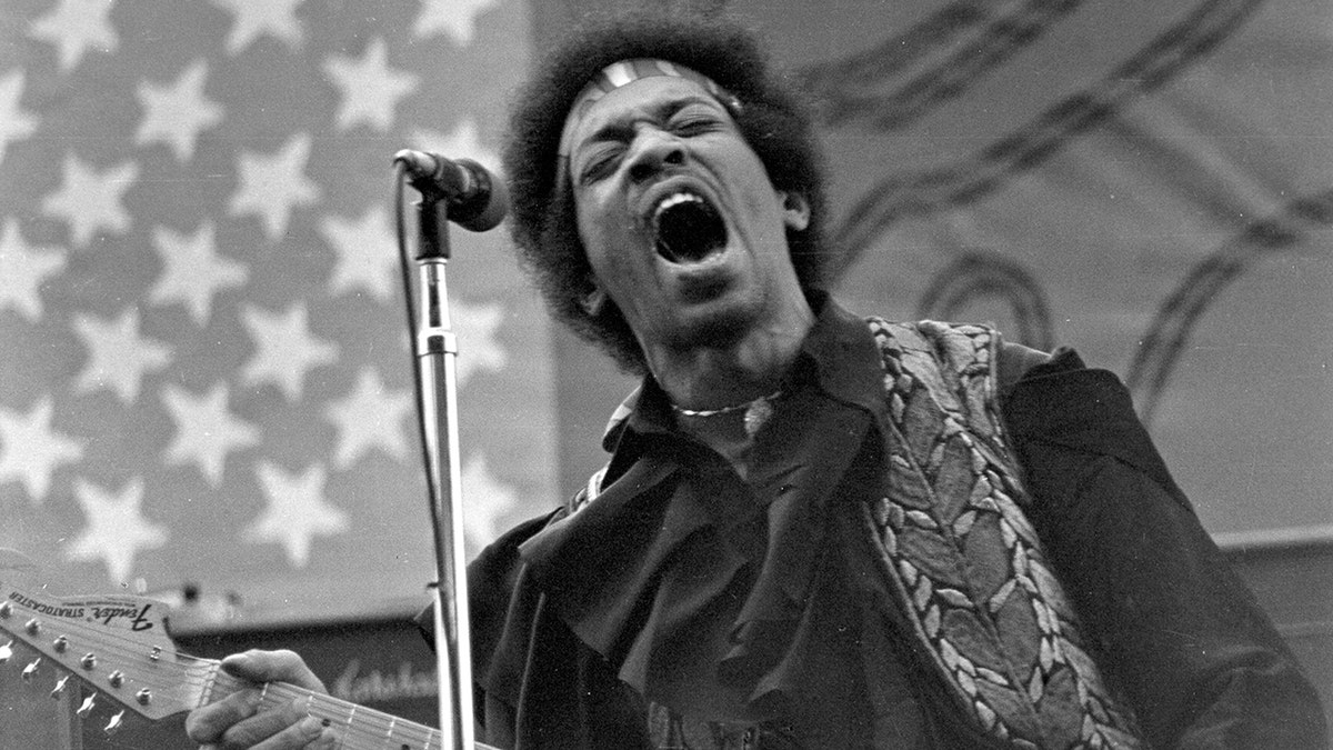 jimi hendrix american flag