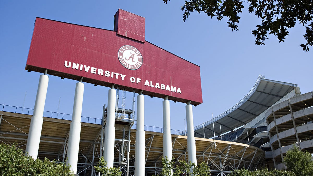 Alabama's Bryant-Denny Stadium home