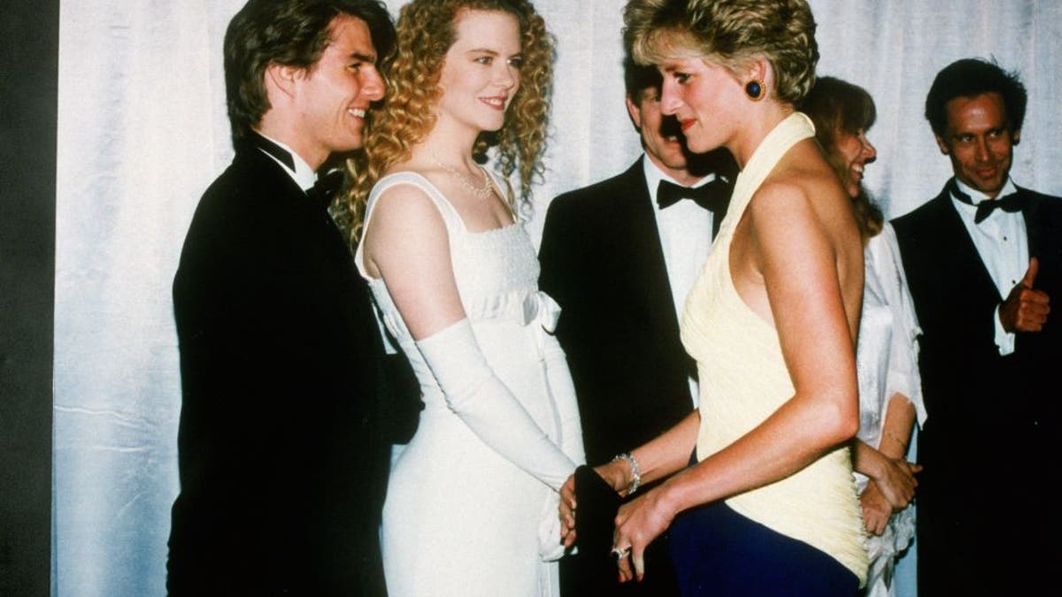 princess diana meeting tom cruise and nicole kidman