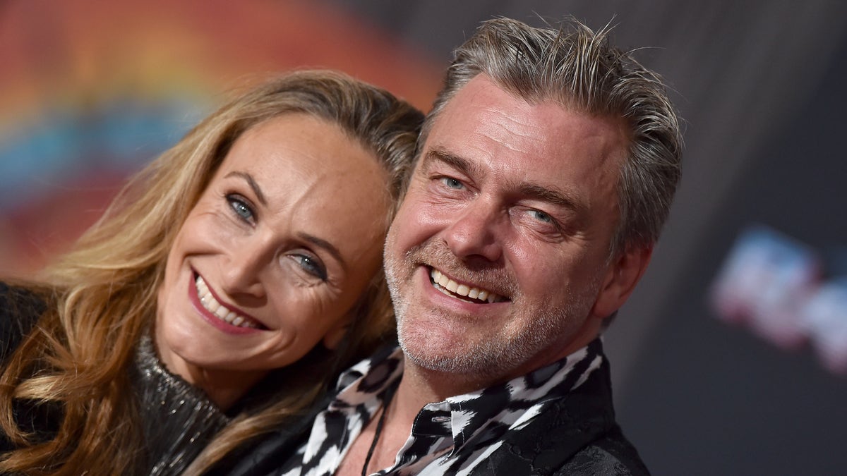 Ray Stevenson and Elisabetta Caraccia