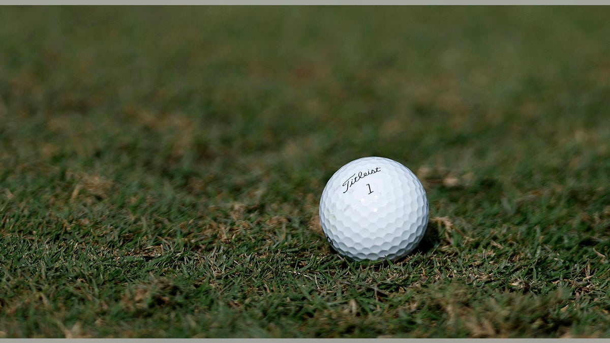 General view of golf ball