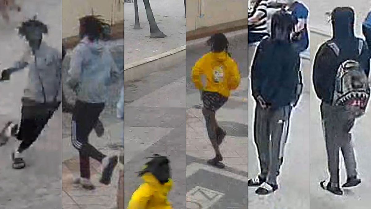 Hollywood Beach suspects seen on surveillance images