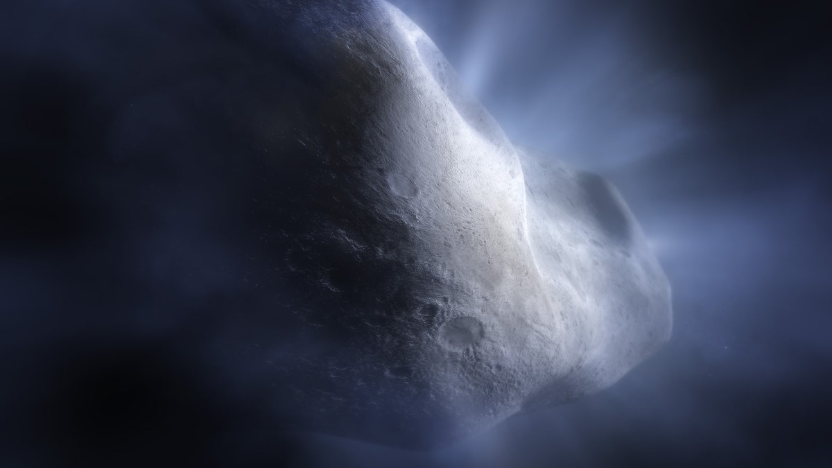 An artist’s concept of Comet 238P/Read