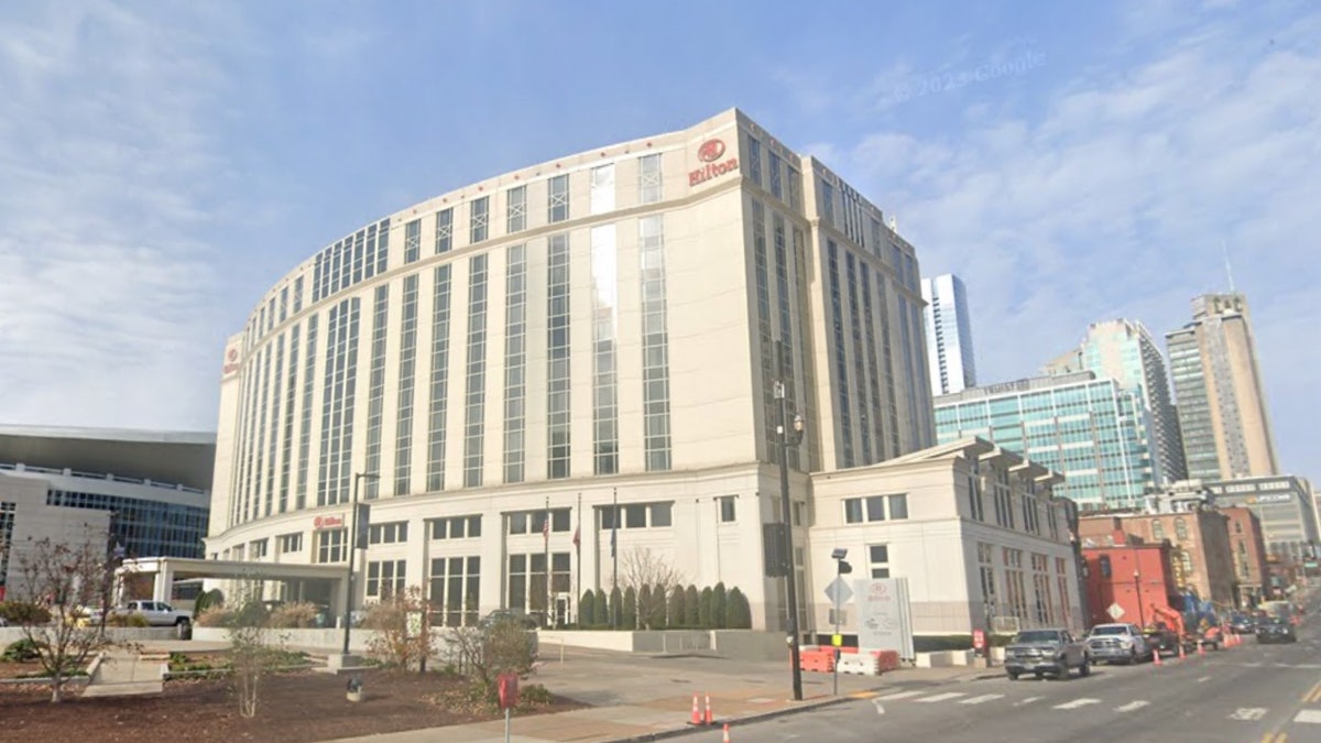 Hilton Hotel in downtown Nashville