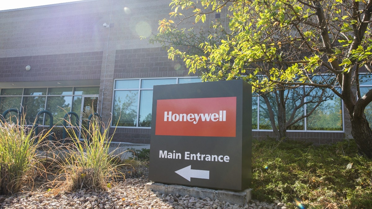 Honeywell sign