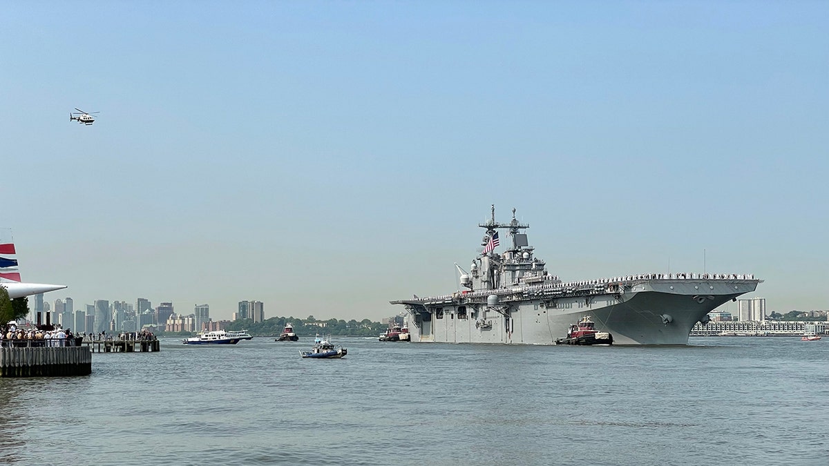 USS Wasp docks in NYC for Fleet Week Inside the amphibious warship