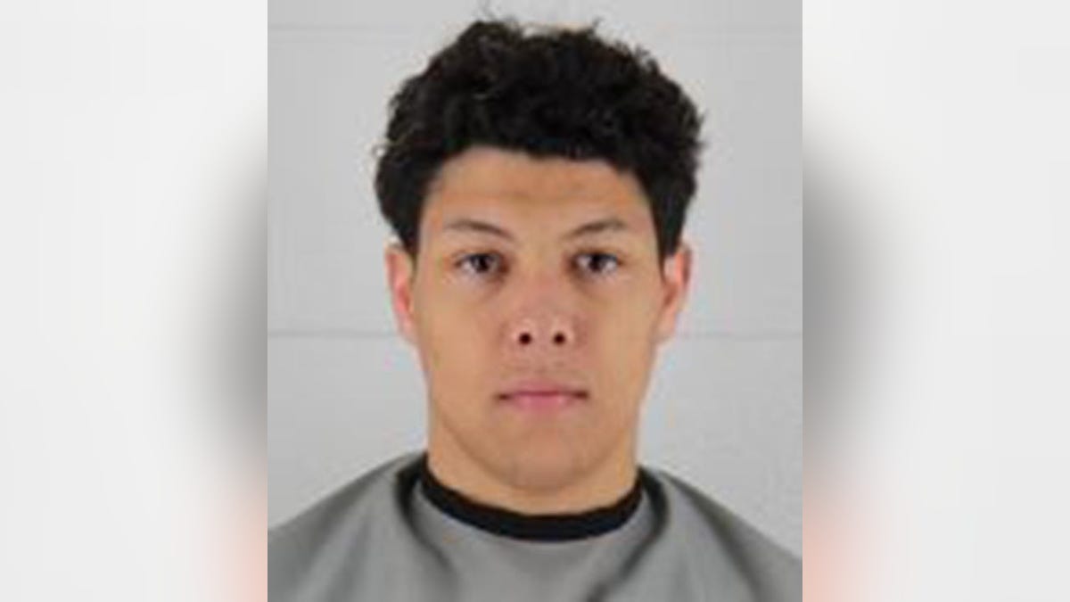 Jackson Mahomes booking photo