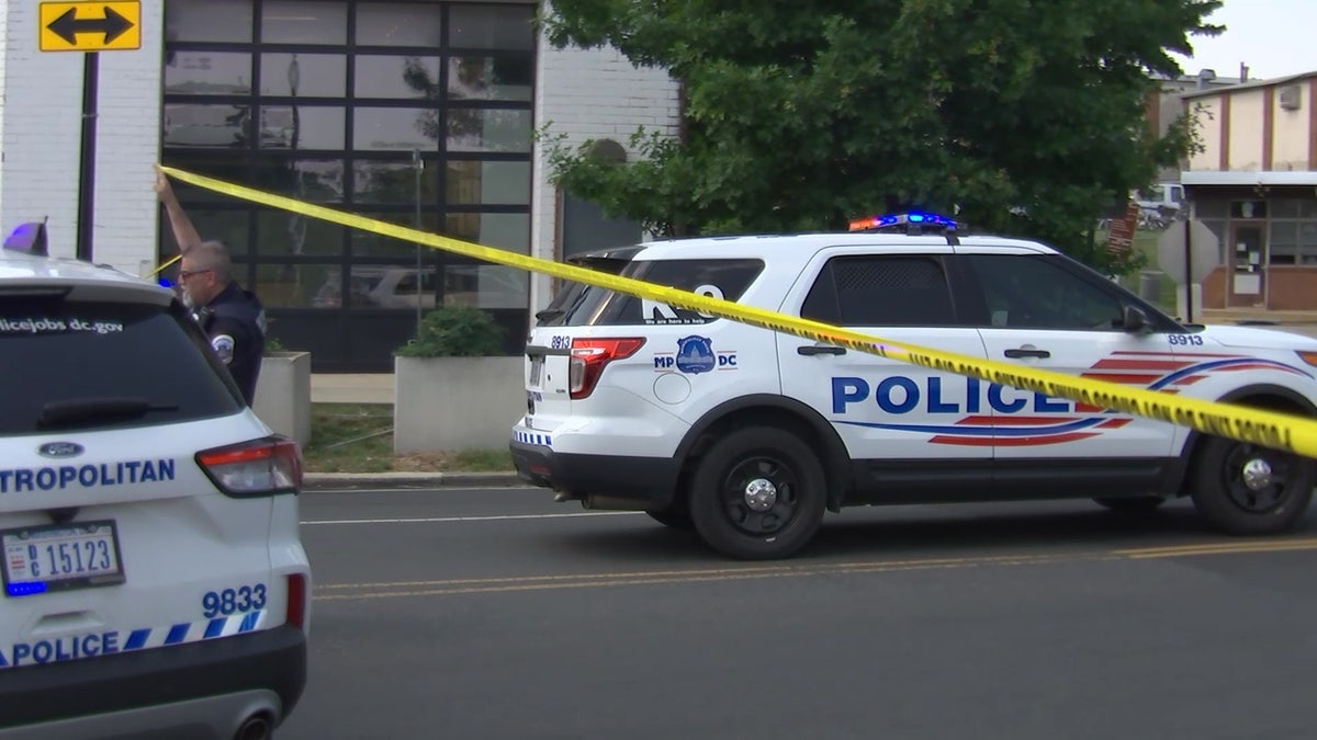 police on scene
