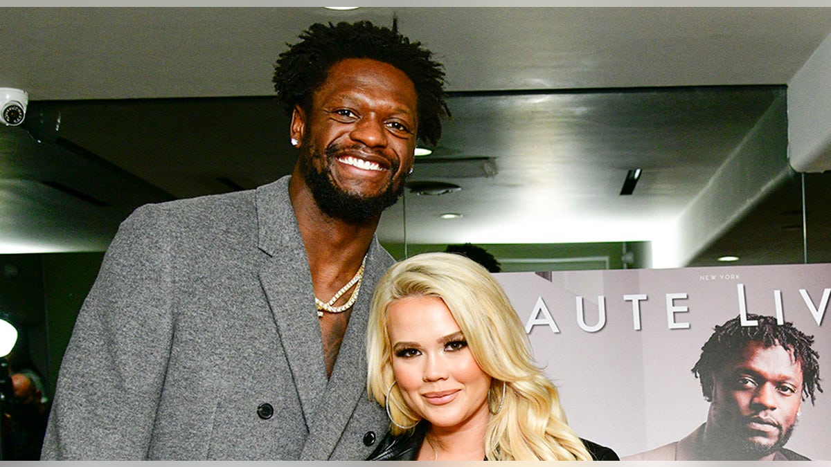 Julius Randle and Kendra Randle