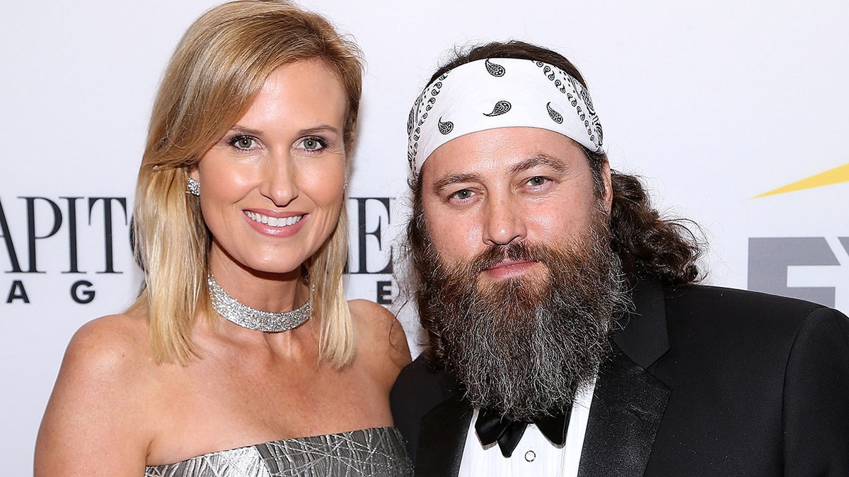 Korie and Willie Robertson at the Capitol File 58th Presidential Inauguration Reception