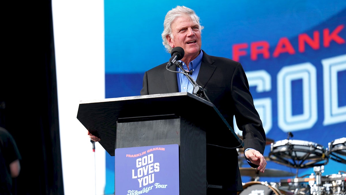 Franklin Graham during Tidewater Tour