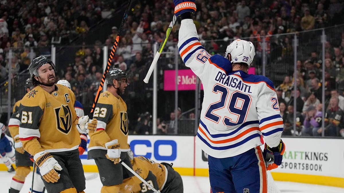 Golden Knights Hang On To Top Oilers In Game 1 Despite Leon Draisaitl's ...