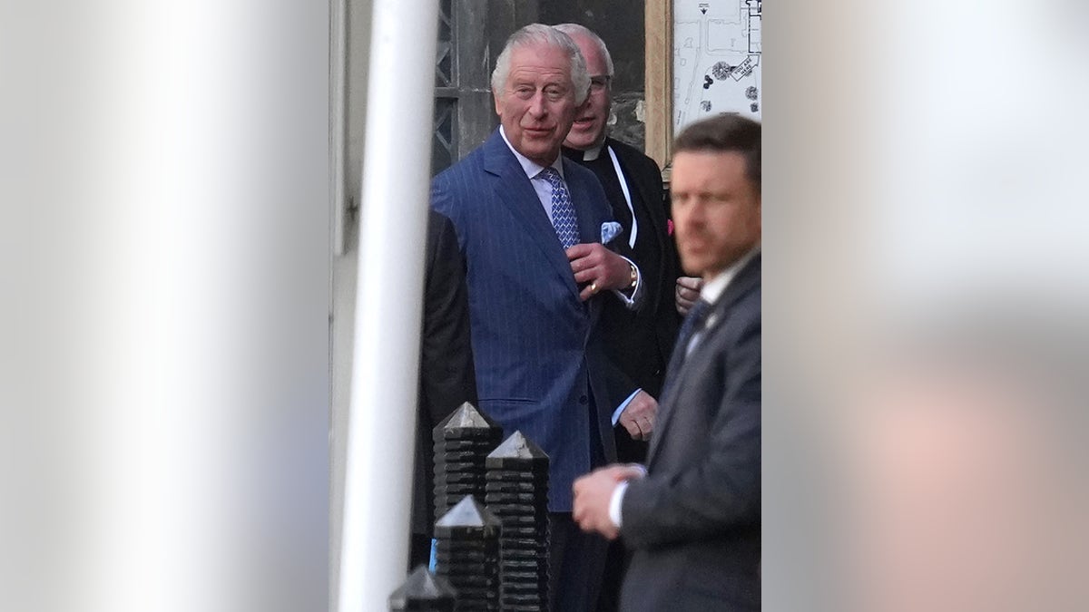 King Charles III at Westminster Abbey