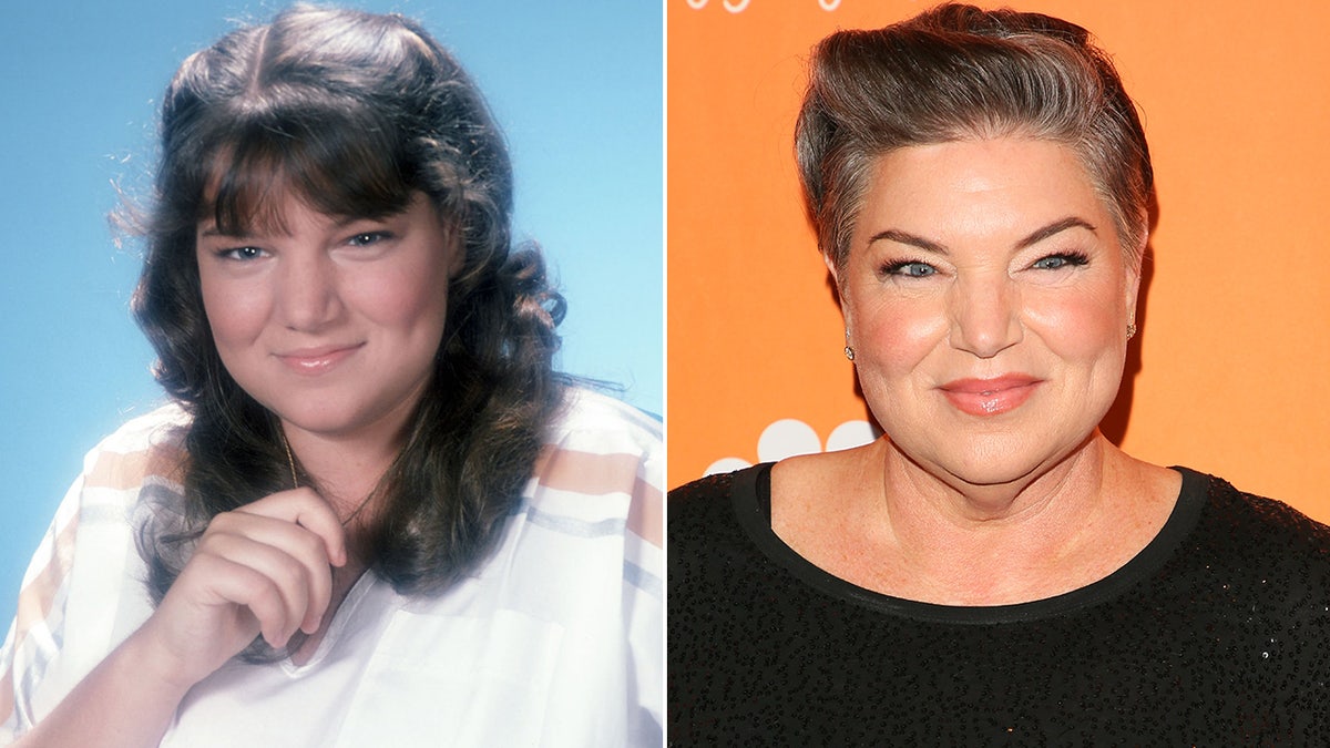 Mindy Cohn then and now split