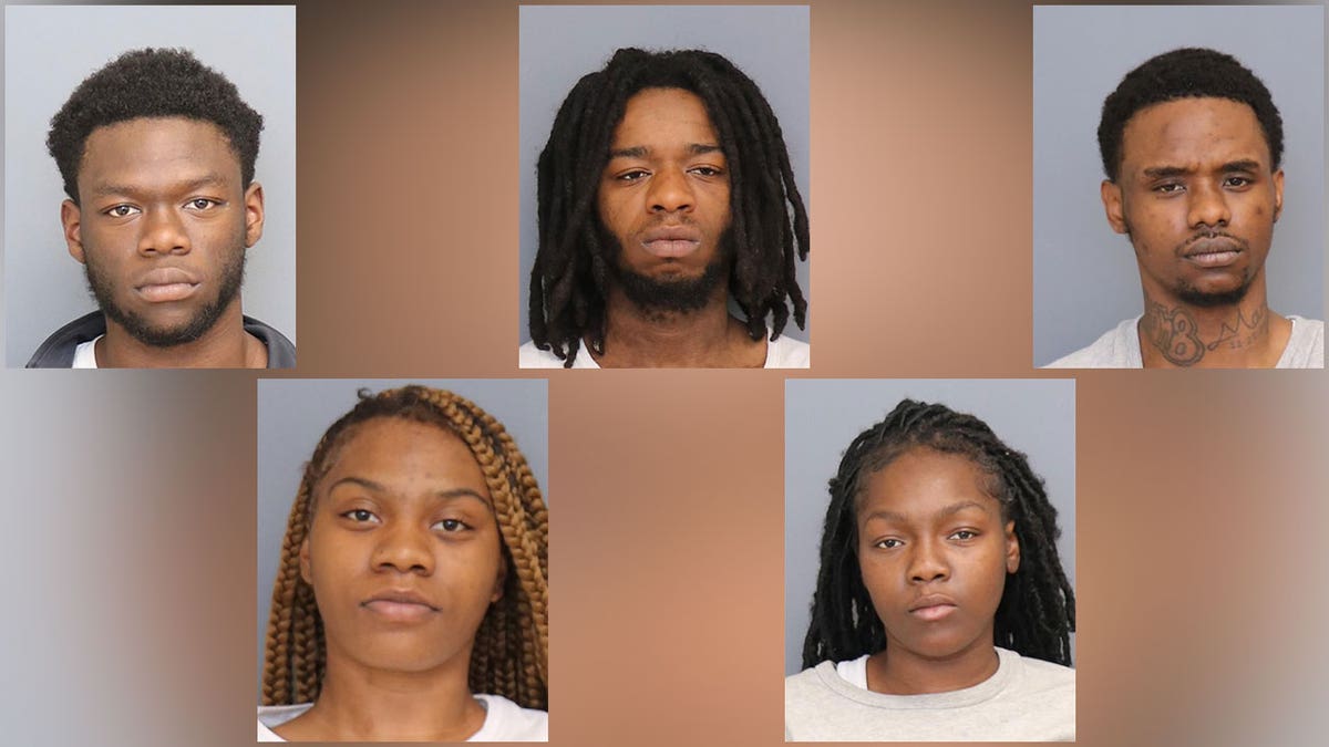 Mugshots of suspects connected to stolen cars