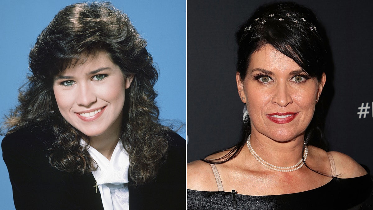 Nancy McKeon then and now split