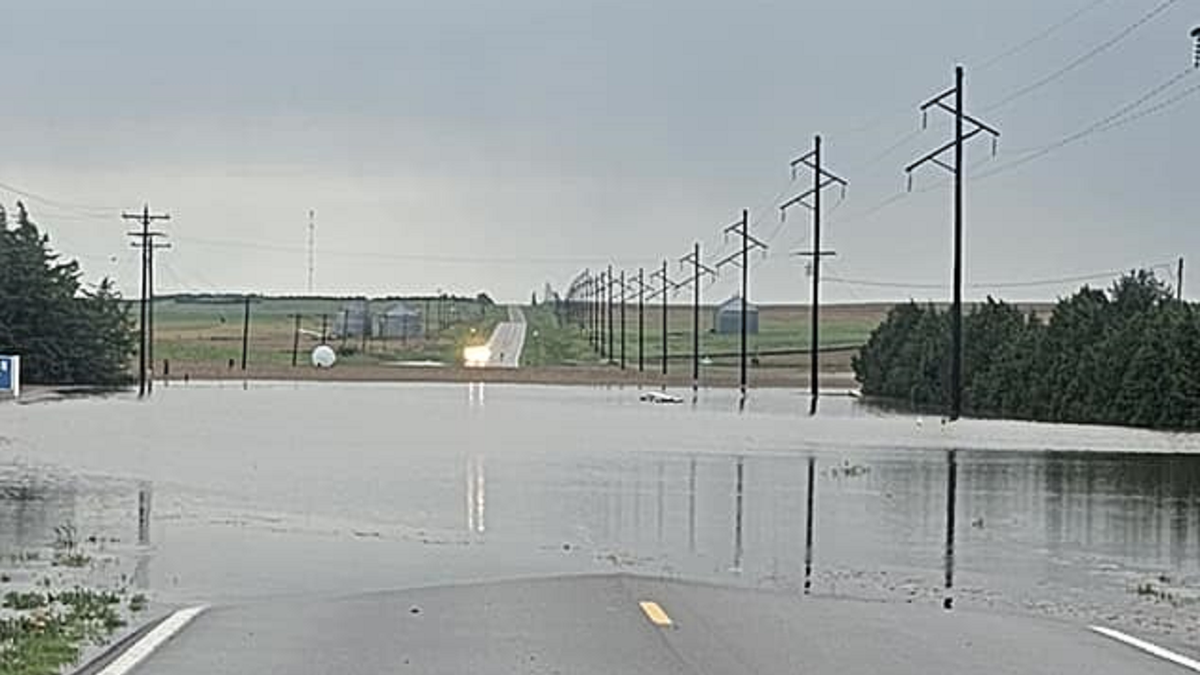 Nebraska Hit With Up To 10 Inches Of Rain In 24-hour Period; Flood ...