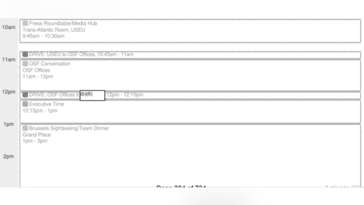 Samantha Power schedule