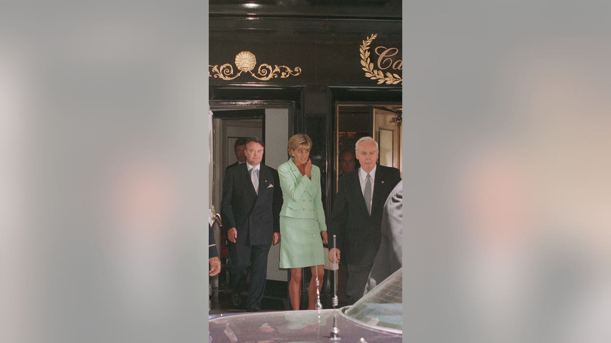 Princess Diana at the Carlyle Hotel