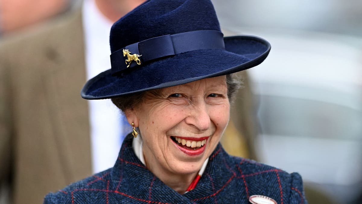 Princess Anne at the Cheltenham Festival