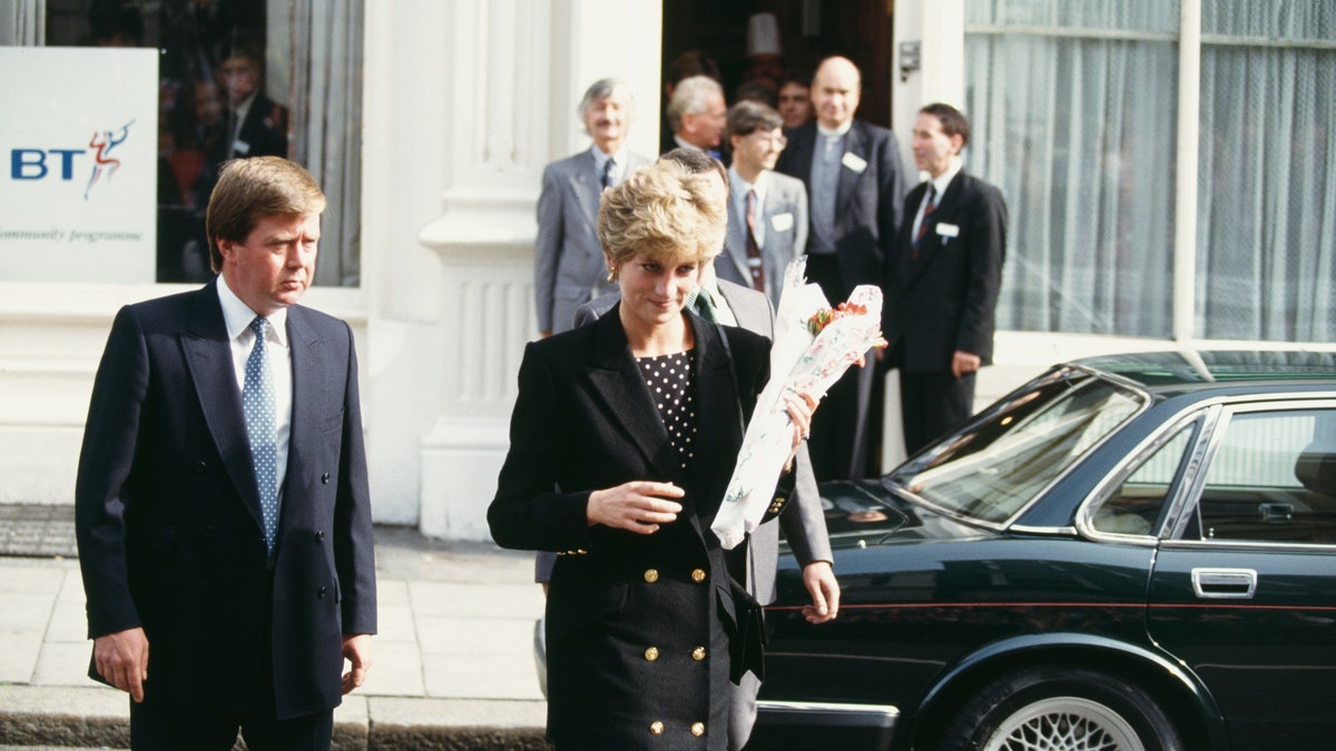Princess Diana and her bodyguard