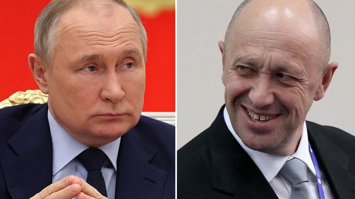 Yevgeny Prigozhin and Putin