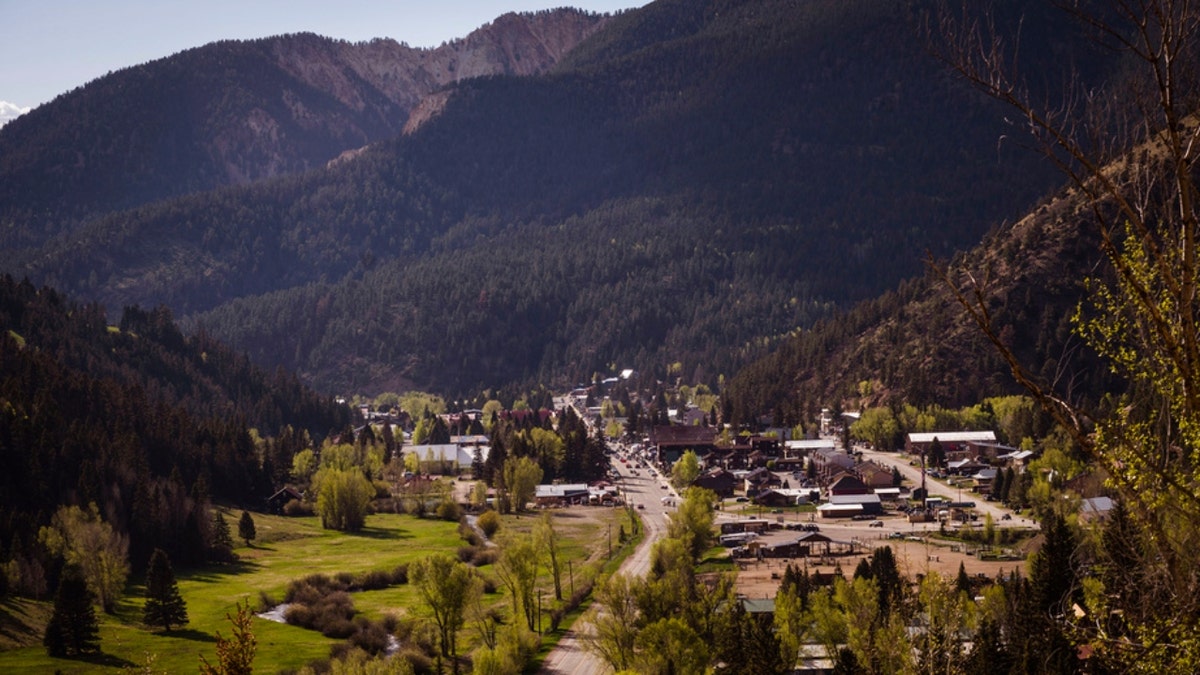 The town of Red River, New Mexico