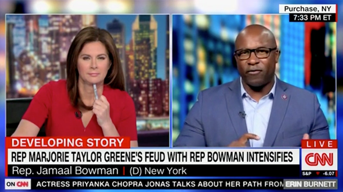 Erin Burnett and Rep. Jamaal Bowman