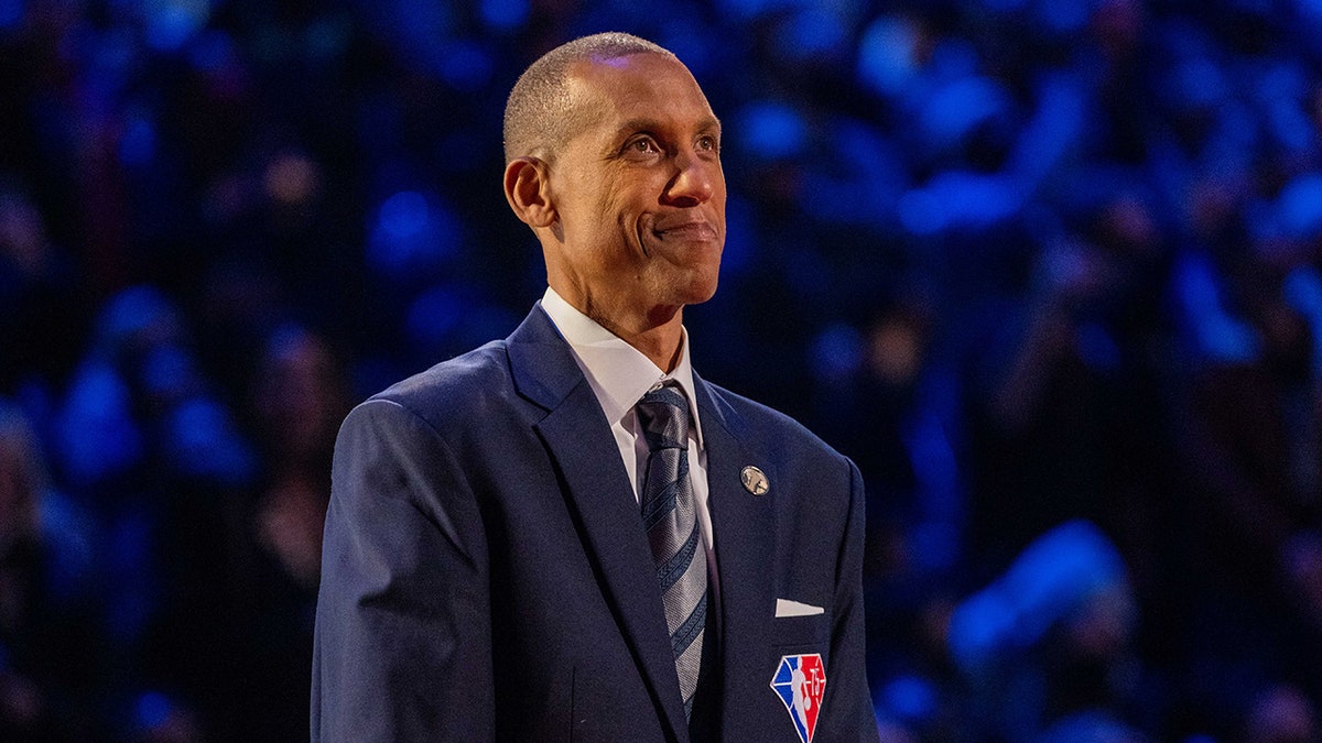 Reggie Miller is honored