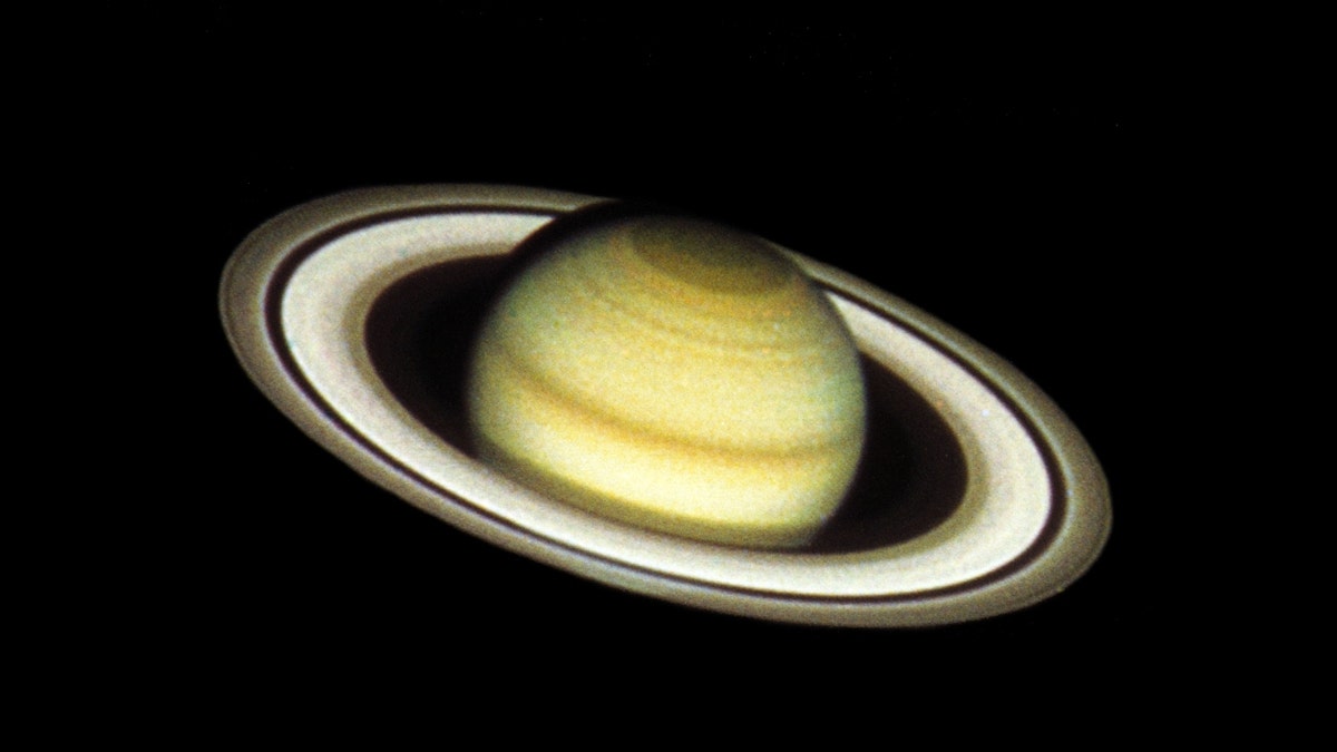 the planet Saturn