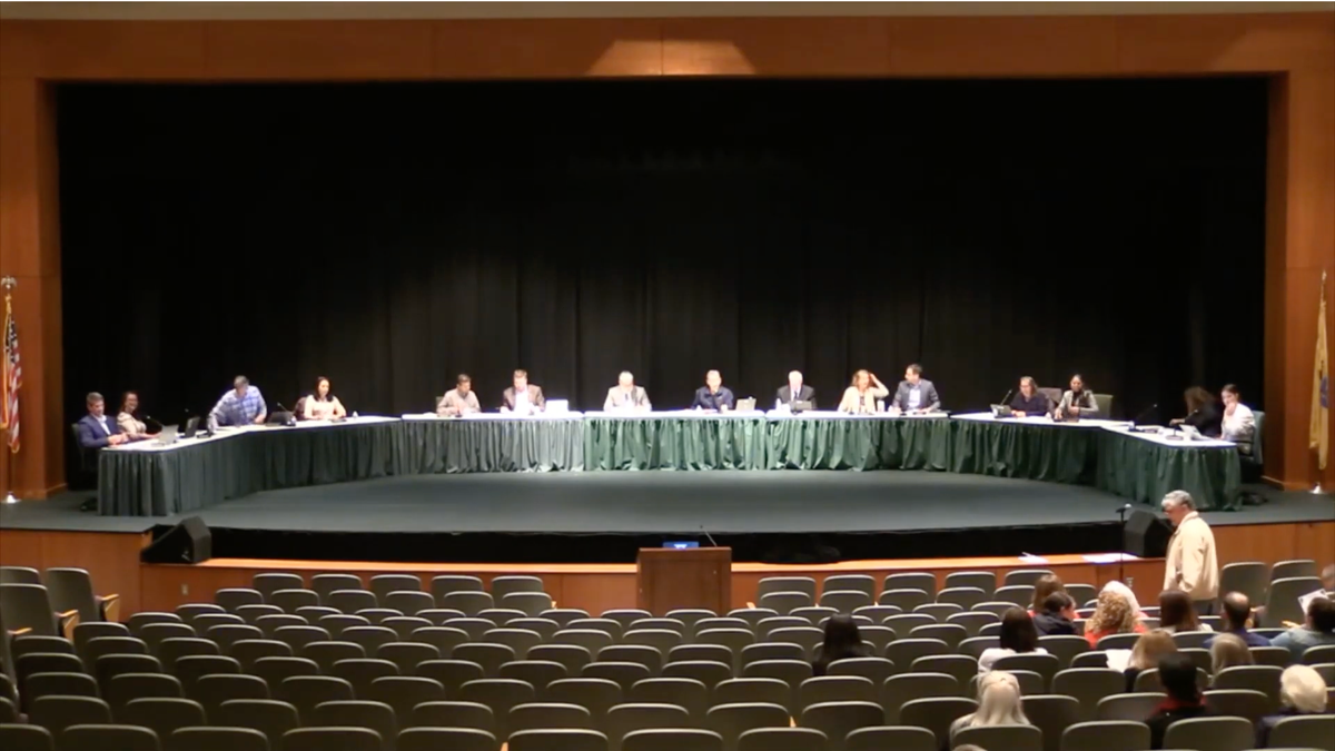 Tensions were high during a Bernards Township School Board meeting on April 24 when a debate broke out over a textbook called "The Real World: An Introduction to Sociology" printed by W.W. Norton &amp; Company, Inc.