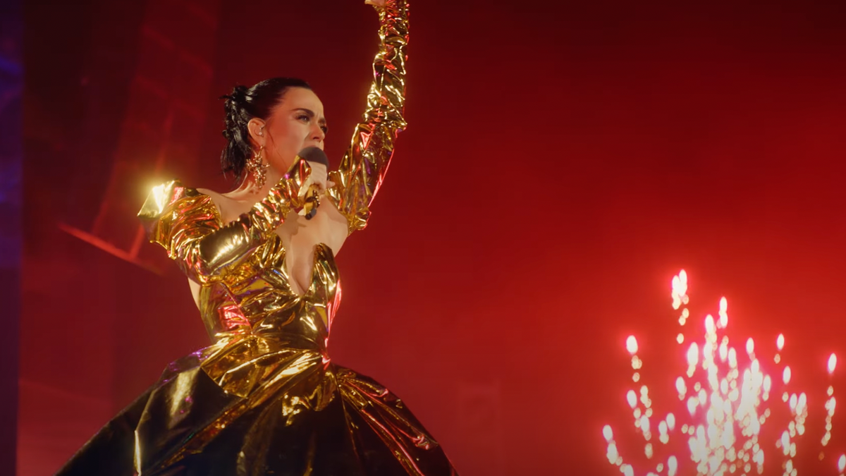 Katy Perry at coronation concert