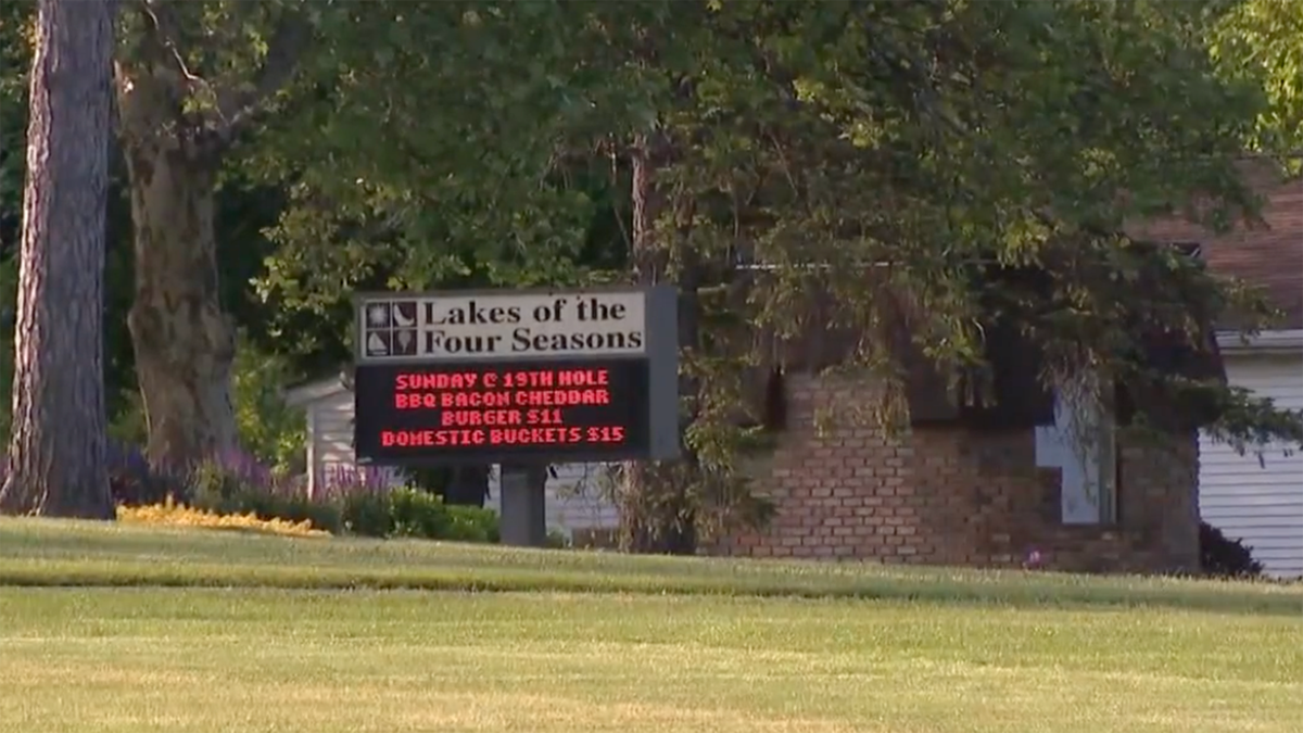 Sign of location near Indiana grenade explosion