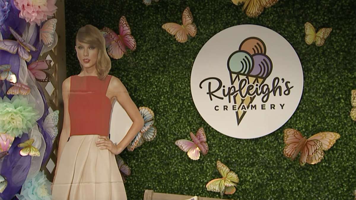 Taylor Swift themed ice cream