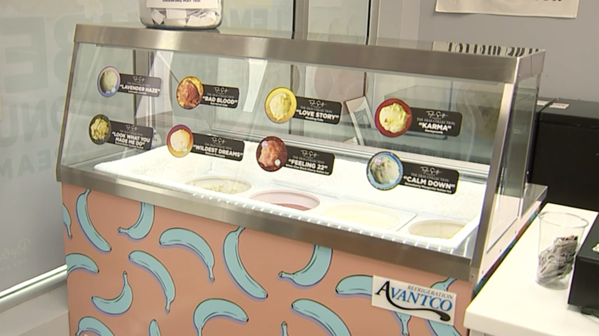 Taylor Swift ice cream