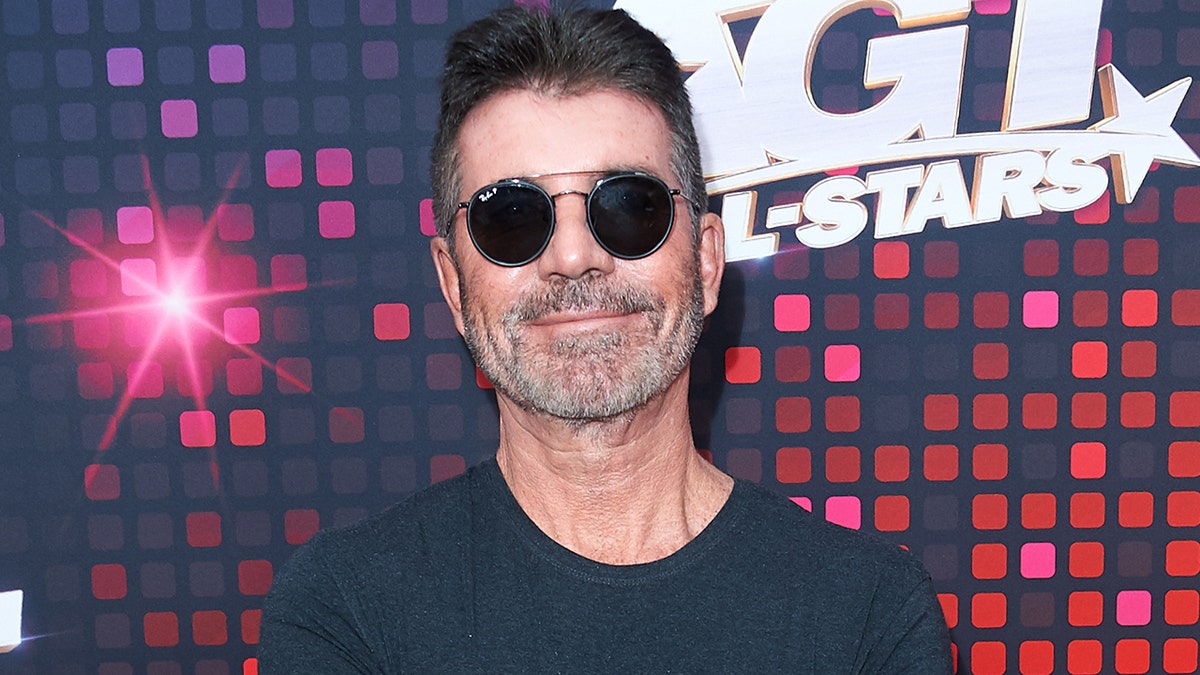 Simon Cowell on the red carpet for "America's Got Talent"