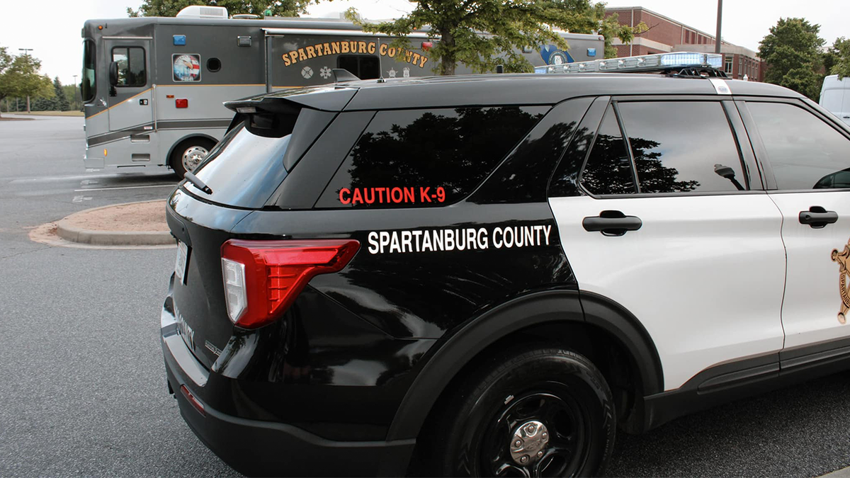 Spartanburg County Sheriff car