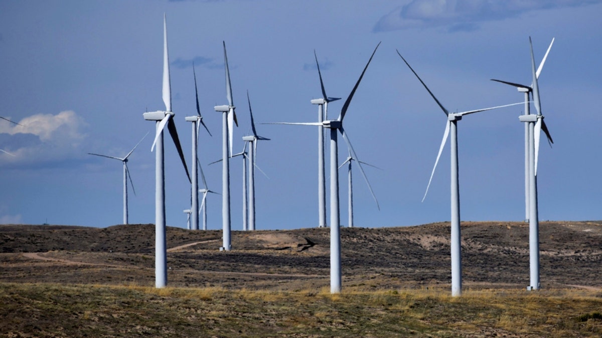 Duke Energy wind turbines