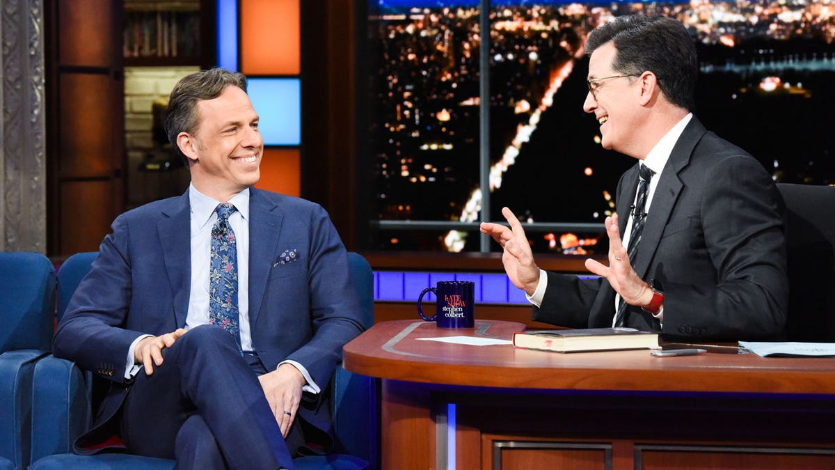 Jake Tapper on "The Late Show with Stephen Colbert"