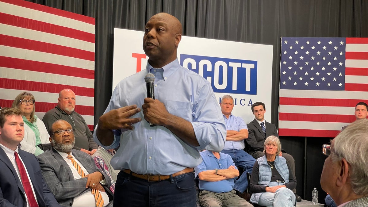 Tim Scott town hall in New Hampshire